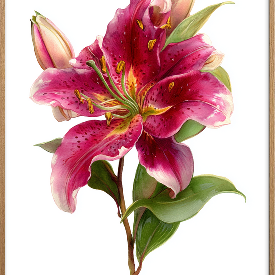 Dufthvisken i sommerens hjerte - Oak Frame, No Border