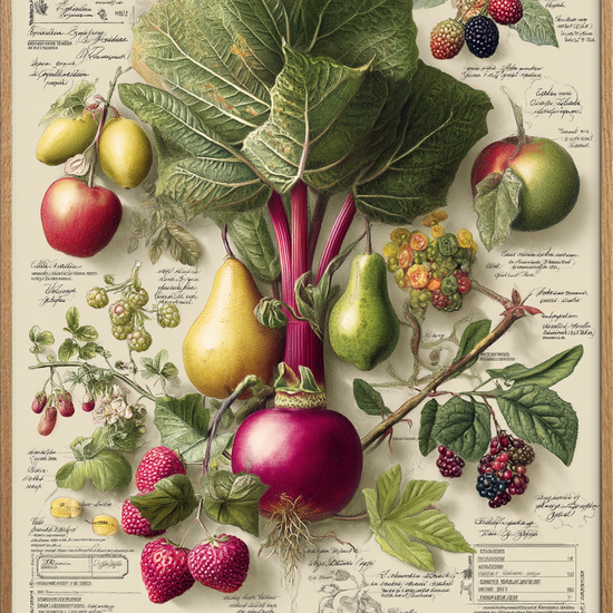 Duft af solvarme bær - Oak Frame, No Border