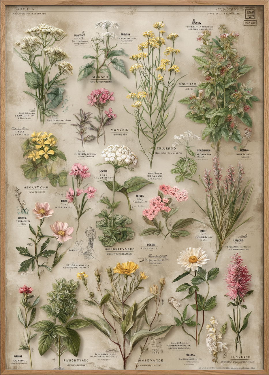 Duft af glemte haver - Oak Frame, No Border