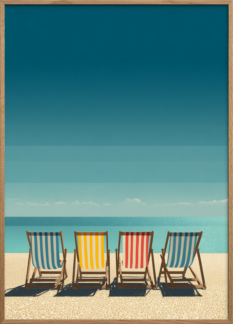 Sommerbrisens sus - Oak Frame, No Border