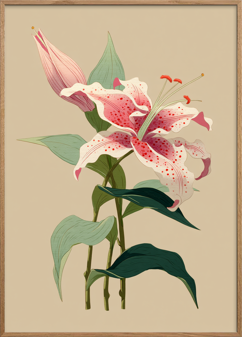 Duftens stille hvisken - Oak Frame, No Border