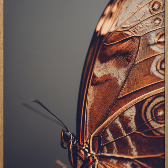 Hvisken fra fløjlsvingen - Oak Frame, No Border