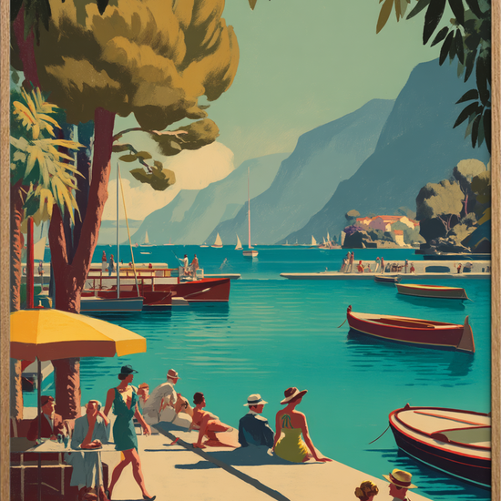 Lyden af solvarmt vand - Oak Frame, No Border