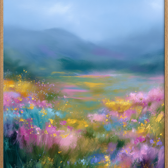 Sommerens sus i luften - Oak Frame, No Border