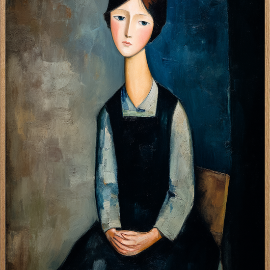 Stilhedens bløde ekko - Oak Frame, No Border