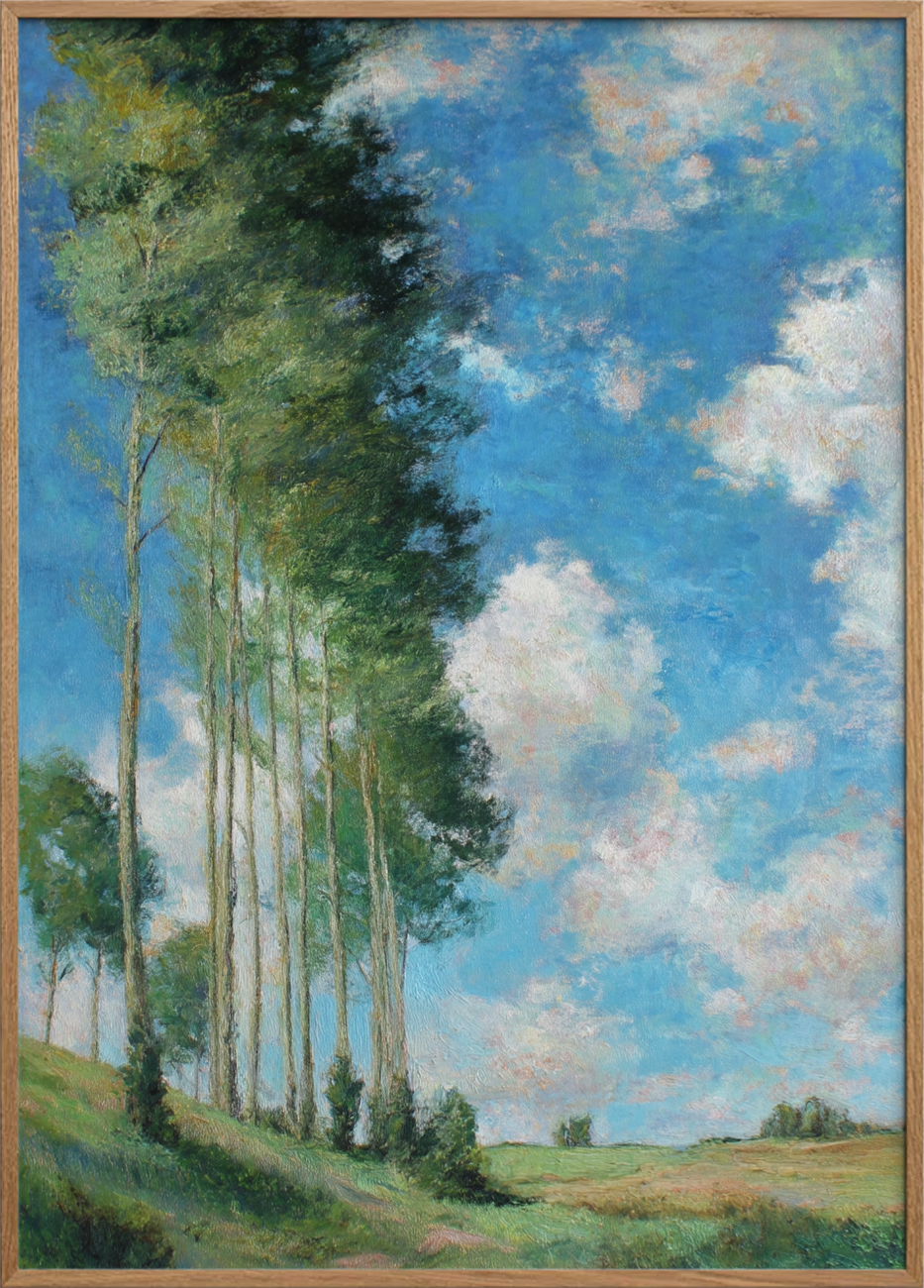 Luften synger i træerne - Oak Frame, No Border