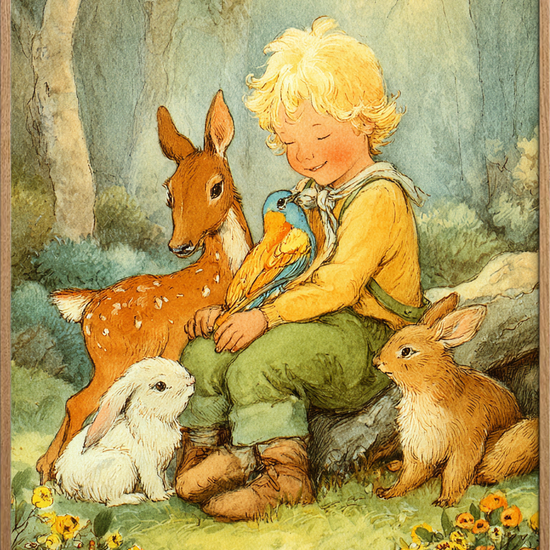 Skovens sagte sang - Oak Frame, No Border