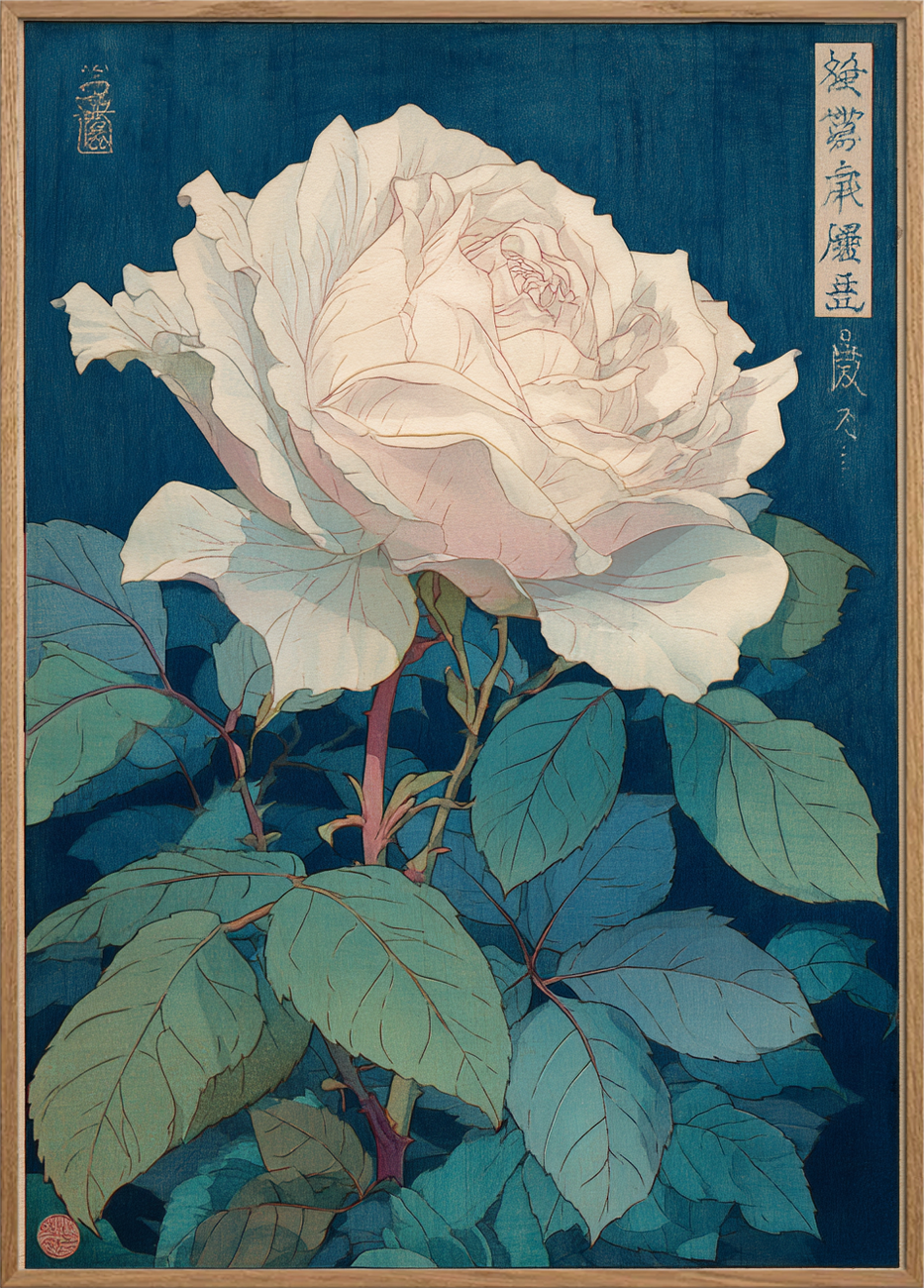 Duftens stille melodi - Oak Frame, No Border