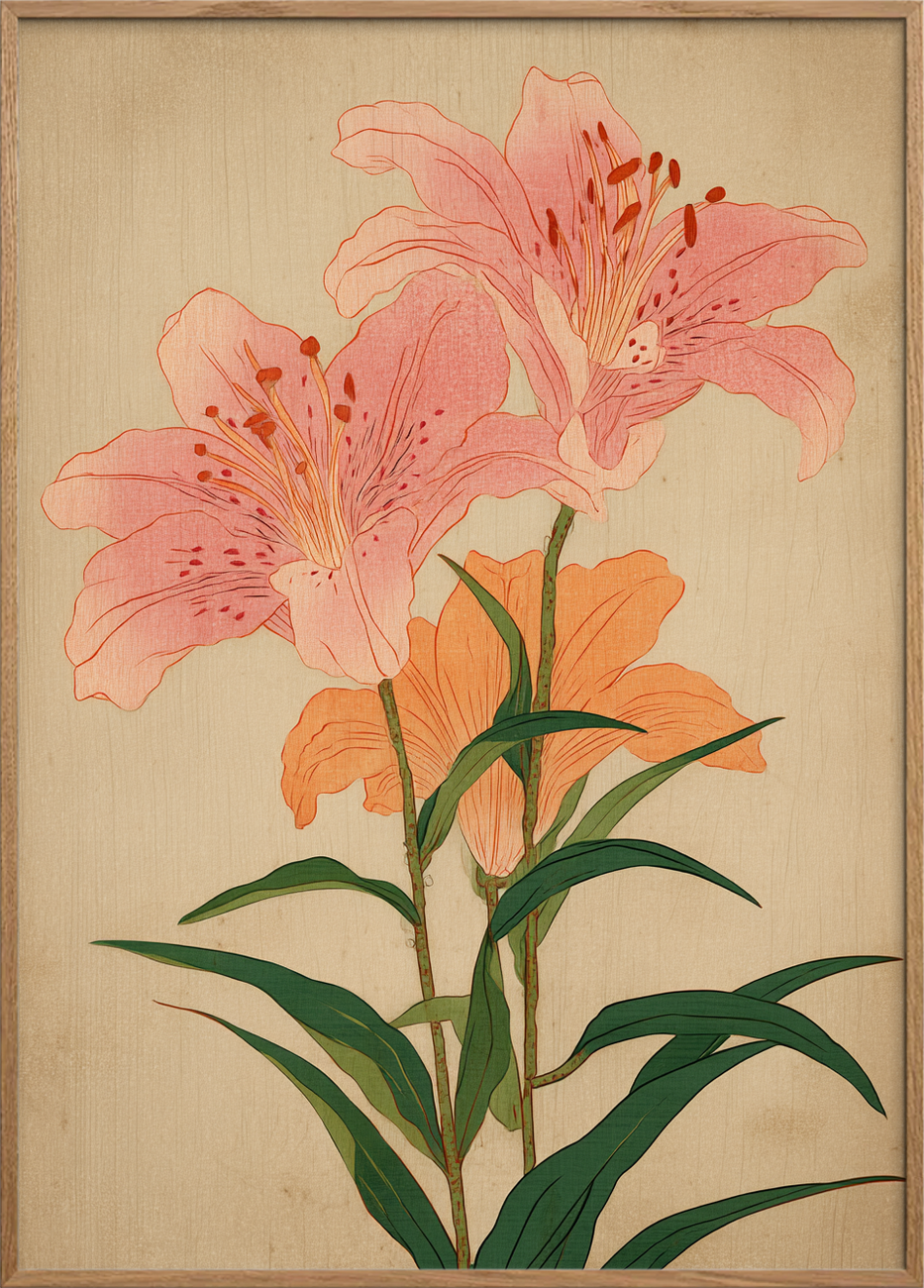 Duftens stille sang - Oak Frame, No Border