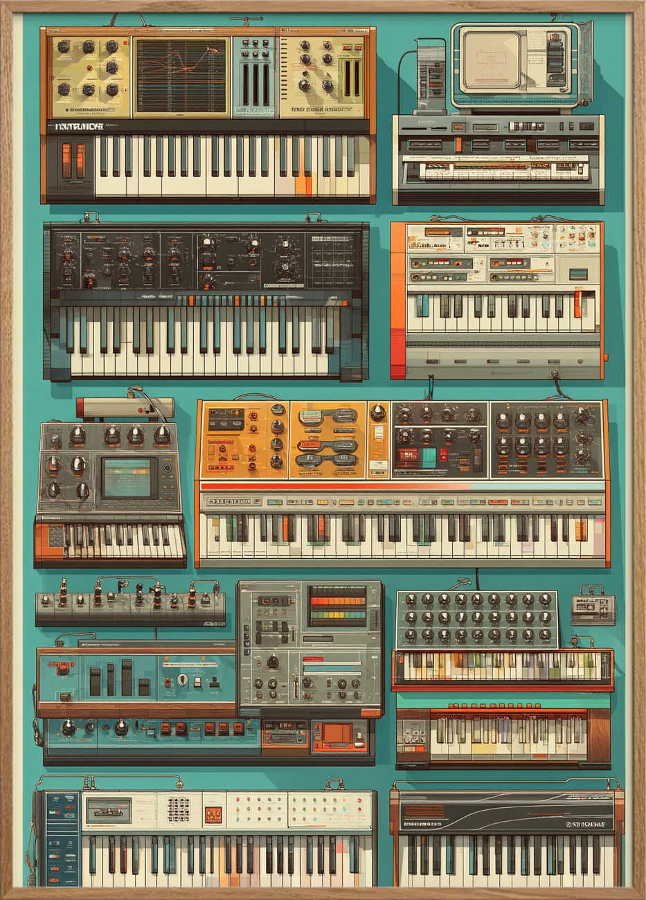 Elektronisk klang af nostalgi - Oak Frame, No Border