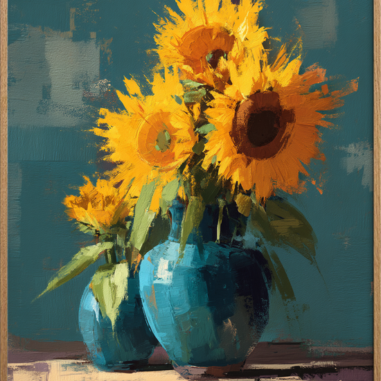 Smagen af solmoden honning - Oak Frame, No Border