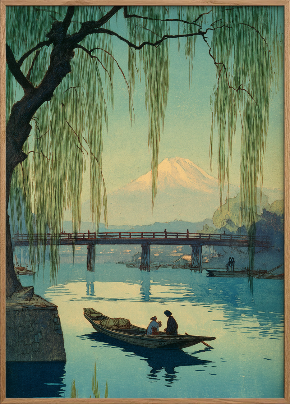 Vandets sagte hvisken - Oak Frame, No Border