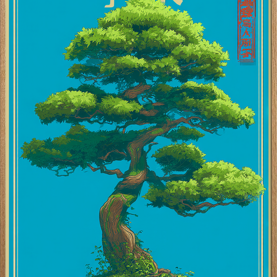 Træets hjerterytme - Oak Frame, No Border