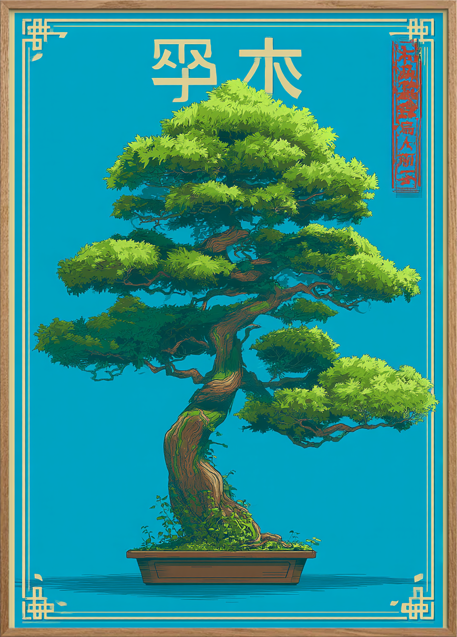 Træets hjerterytme - Oak Frame, No Border