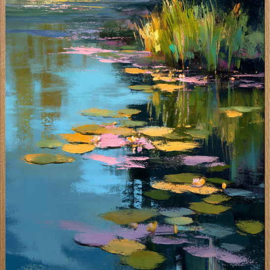 Vandets sagte klang - Oak Frame, No Border