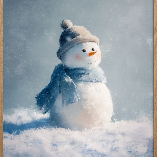 Frostens bløde hvisken - Oak Frame, No Border