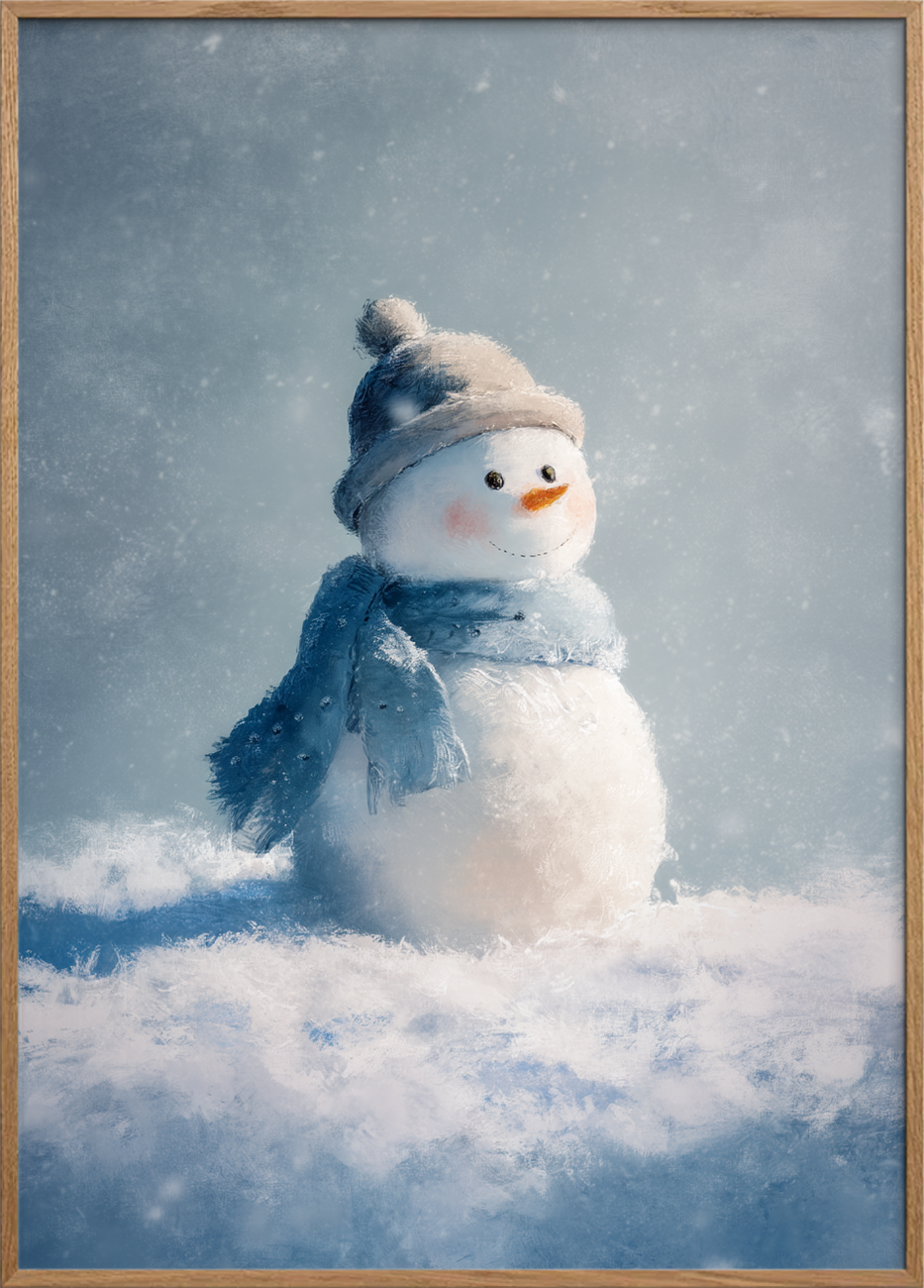 Frostens bløde hvisken - Oak Frame, No Border