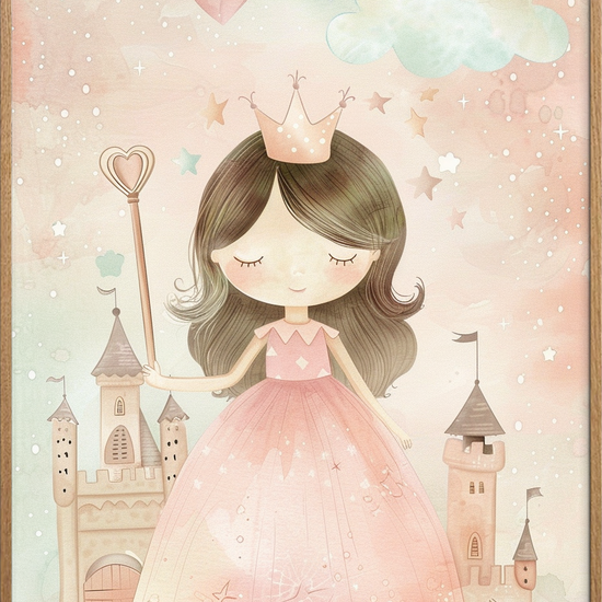 Kongelig stille hvisken - Oak Frame, No Border