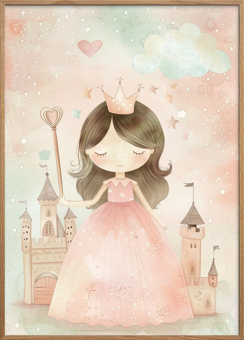 Kongelig stille hvisken - Oak Frame, No Border