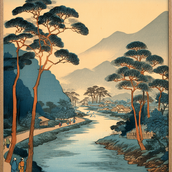 Sus fra fyrretræerne - Oak Frame, No Border