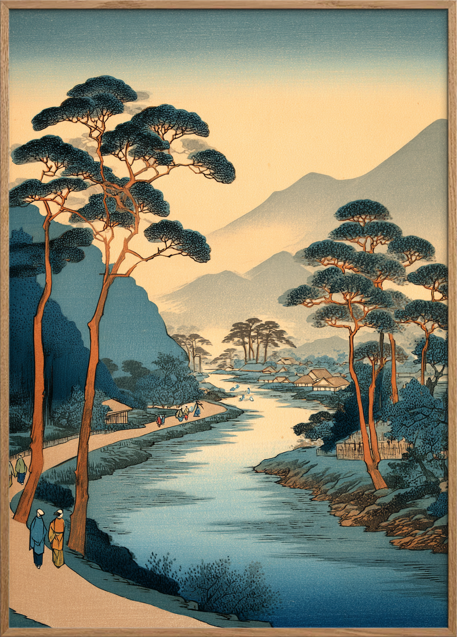 Sus fra fyrretræerne - Oak Frame, No Border