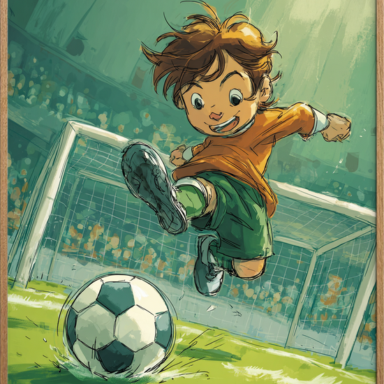 Sparkets varme sus - Oak Frame, No Border