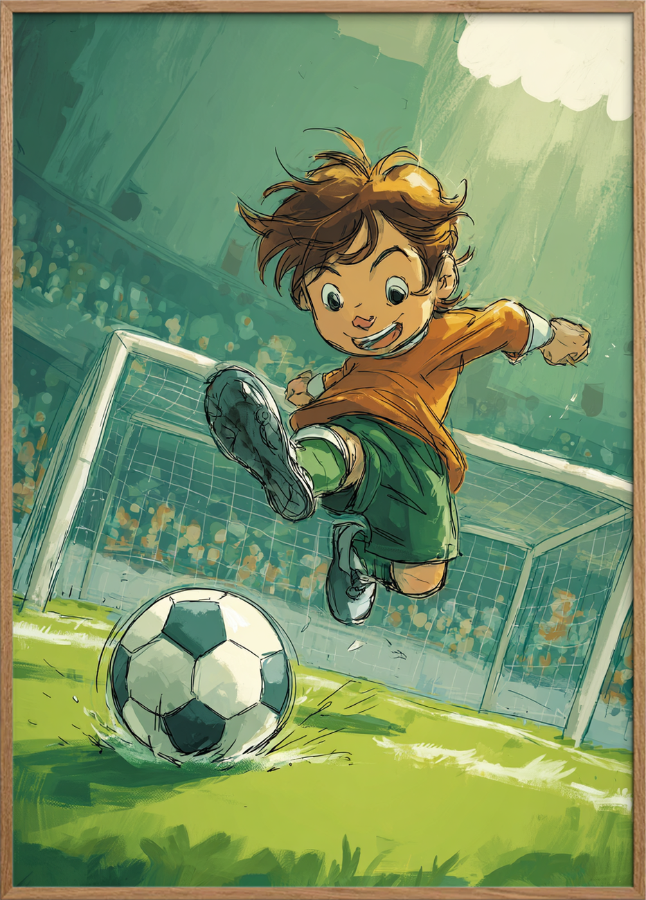 Sparkets varme sus - Oak Frame, No Border