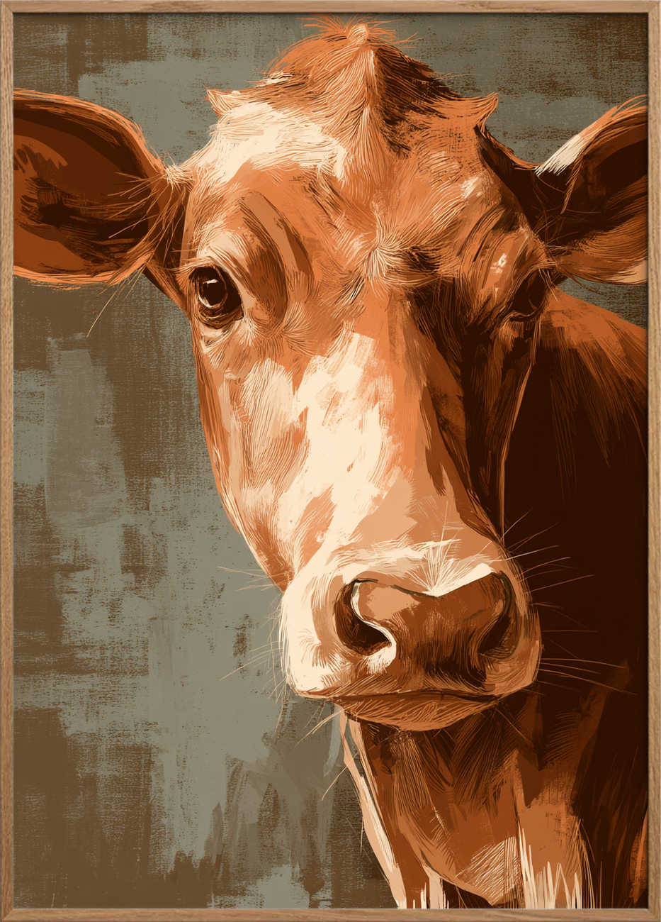 Mulens varme ånde - Oak Frame, No Border