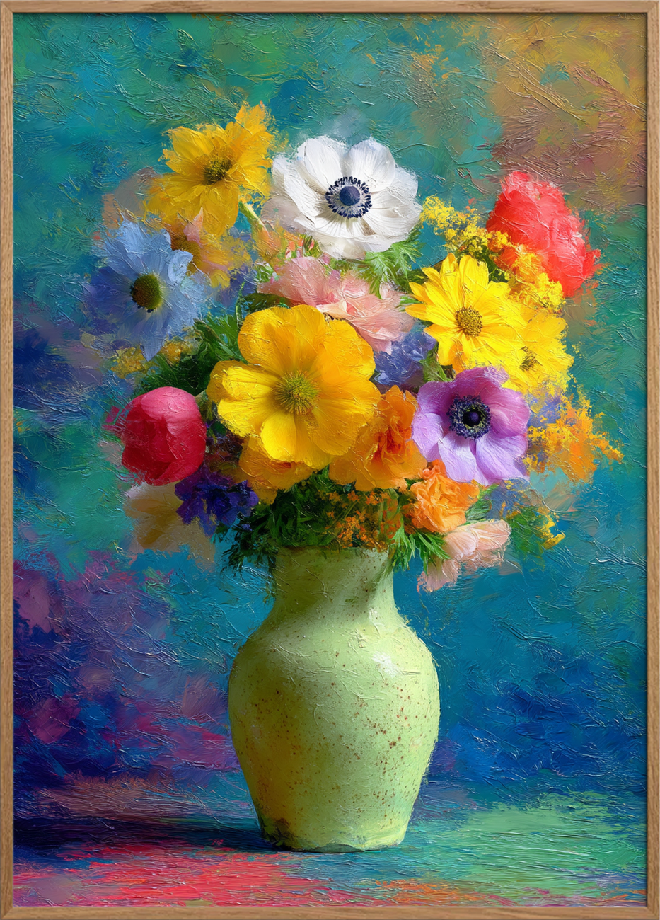 Smagen af farver - Oak Frame, No Border