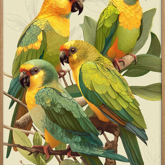 Fjerenes varme hvisken - Oak Frame, No Border