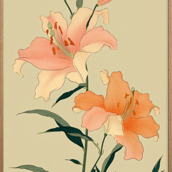 Hvisken i fløjlsblød luft - Oak Frame, No Border