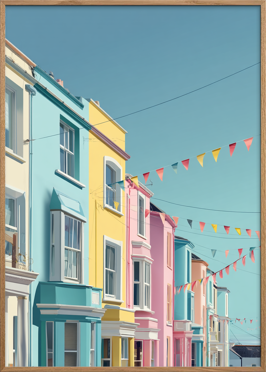 Sommervindens sagte raslen - Oak Frame, No Border