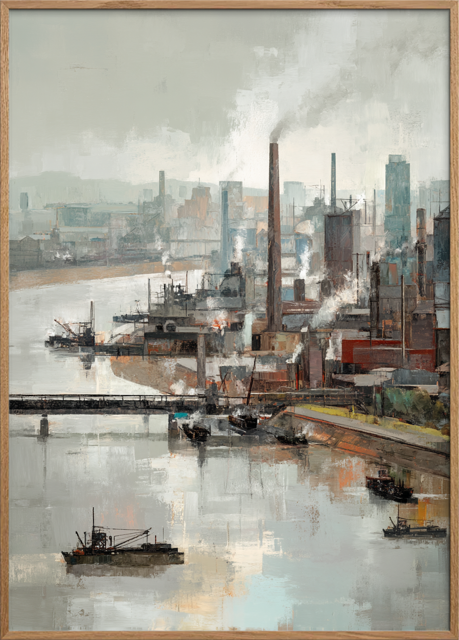 Stålens kolde kærtegn - Oak Frame, No Border