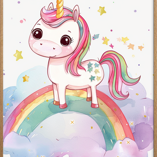 Sødme i stjernedrys - Oak Frame, No Border