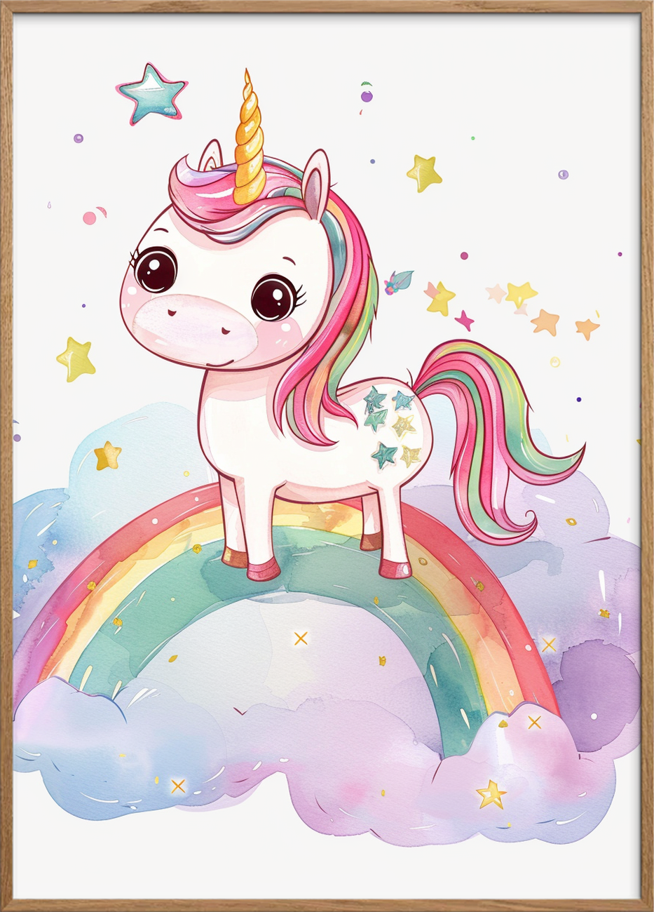 Sødme i stjernedrys - Oak Frame, No Border