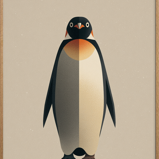 Mumlen fra frostens hjerte - Oak Frame, No Border