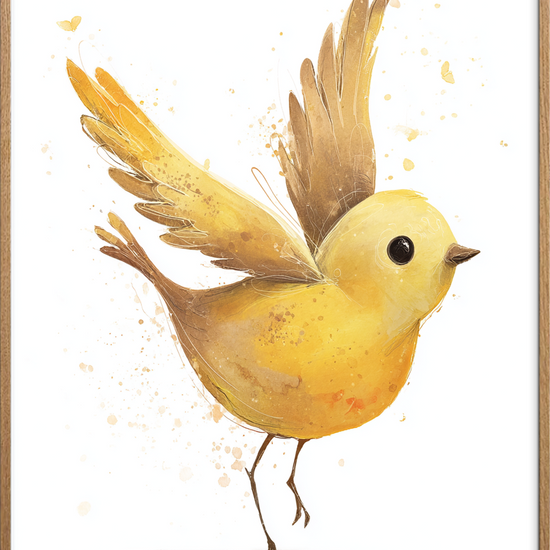 Honningklang i let vingeslag - Oak Frame, No Border