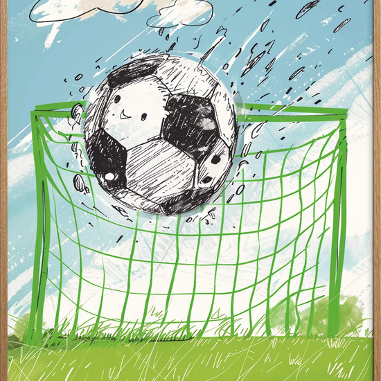 Boldens kys mod nettet - Oak Frame, No Border