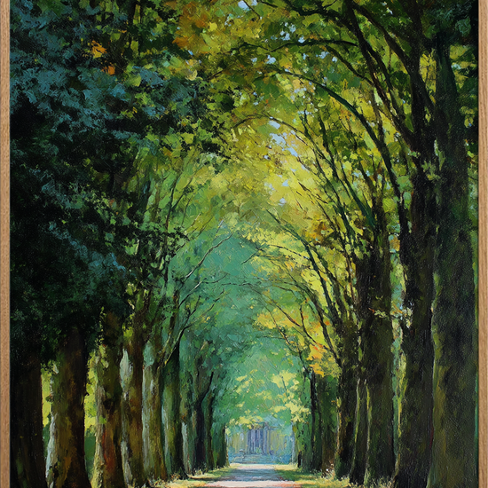 Skovens stille sus - Oak Frame, No Border