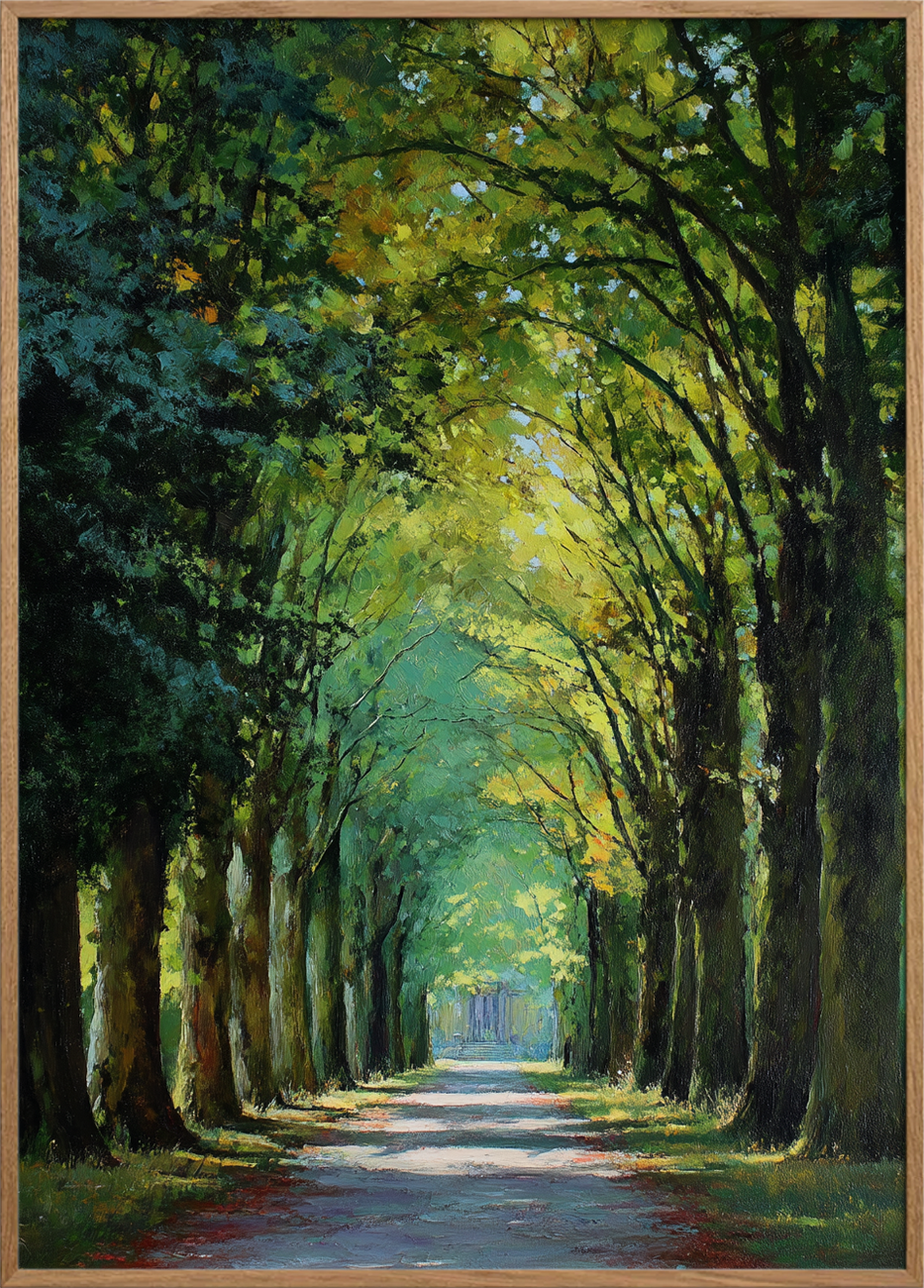 Skovens stille sus - Oak Frame, No Border