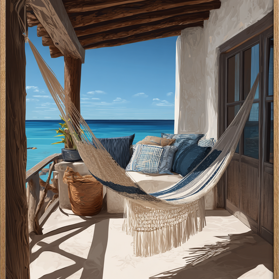 Havsus og svale drømme - Oak Frame, No Border