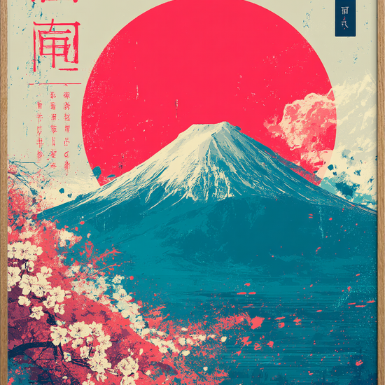 Smagen af morgengry - Oak Frame, No Border