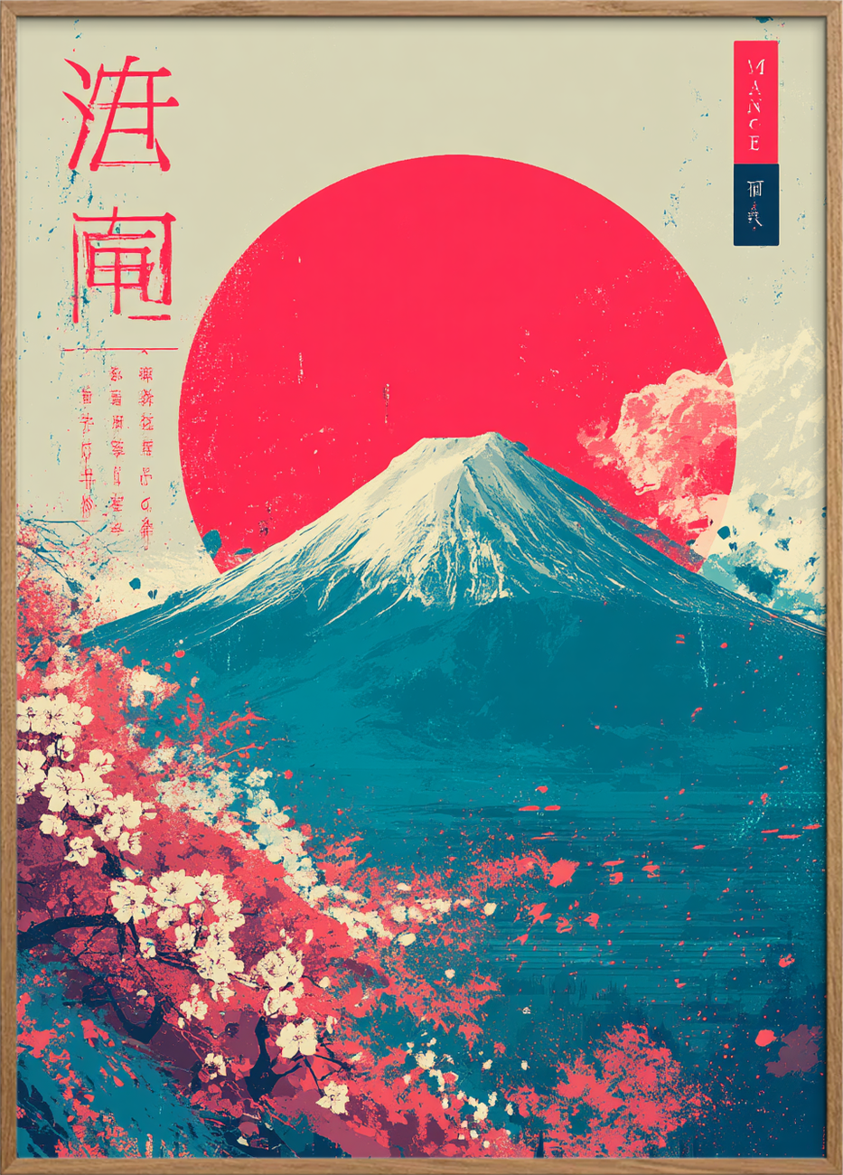 Smagen af morgengry - Oak Frame, No Border