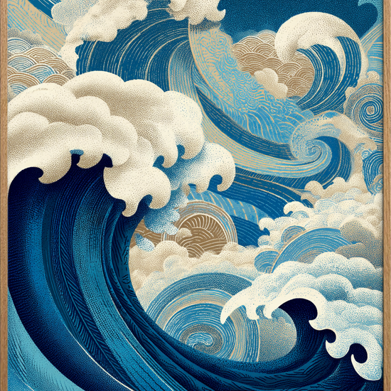 Lyden af havets sang - Oak Frame, No Border