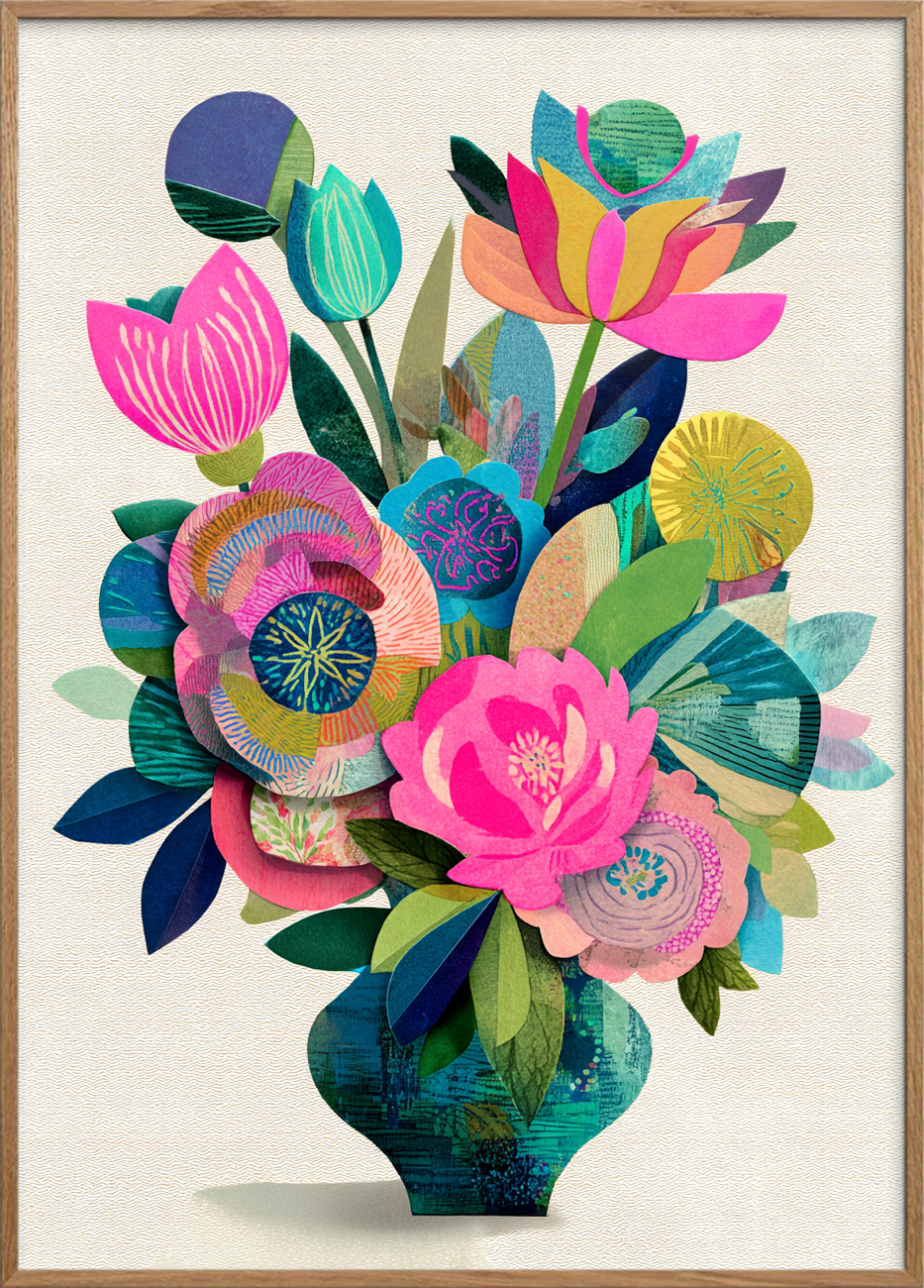 Farvens stille sus - Oak Frame, No Border