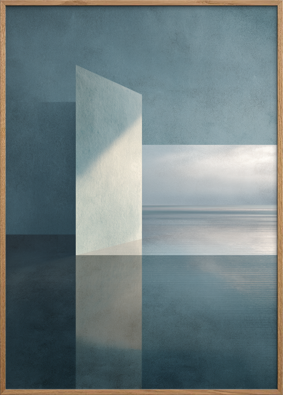 Rumets stille klang - Oak Frame, No Border