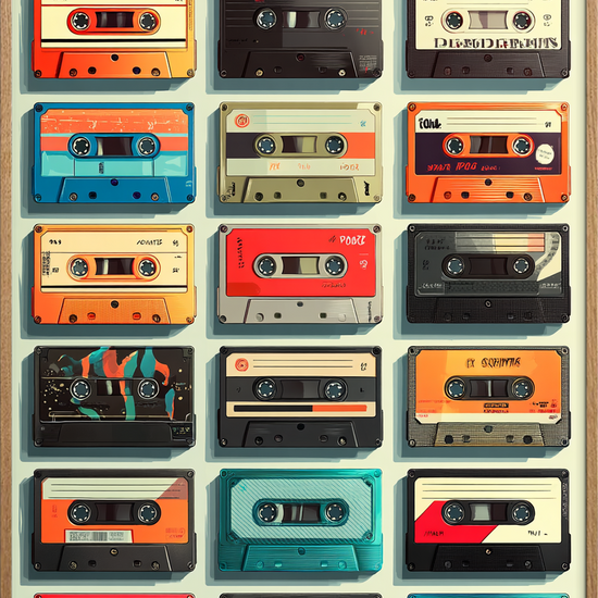 Kassettens taktfaste hvisken - Oak Frame, No Border