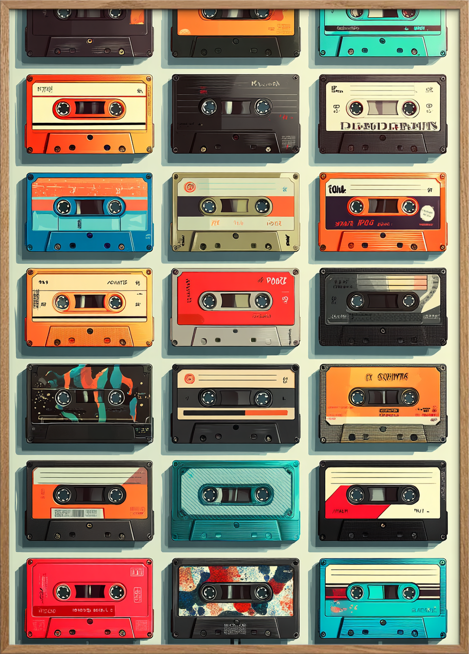 Kassettens taktfaste hvisken - Oak Frame, No Border