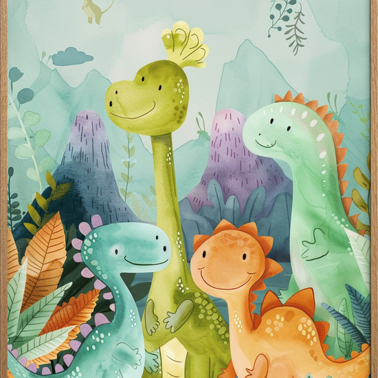 Dinosaurernes blide sang - Oak Frame, No Border