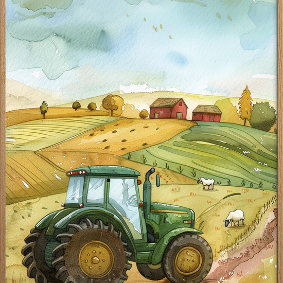 Vindens sagte hvisken - Oak Frame, No Border